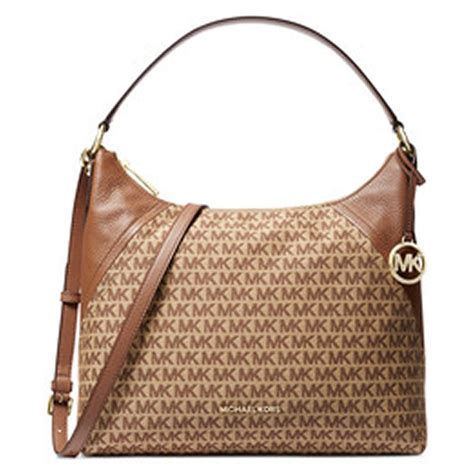 michael kors signature tote macys|Michael Kors signature purses.